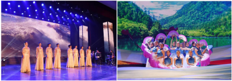 甬保初心獻(xiàn)禮華誕舞臺(tái)燈光租賃案例