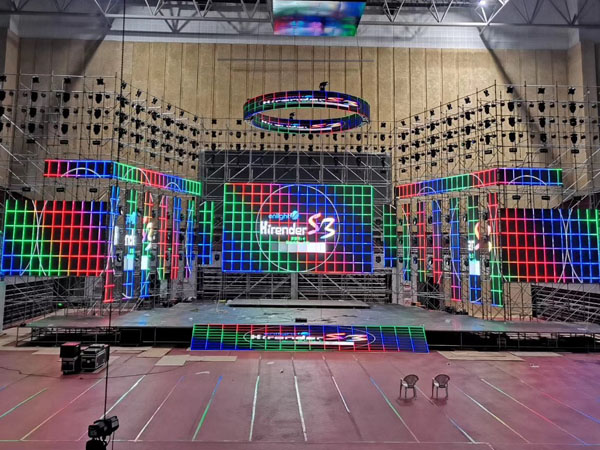 奉化設區三周年文藝晚會舞臺租賃案例