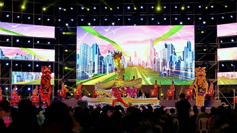 慶祝駱駝文聯合會成立10周年舞臺燈光租賃案例