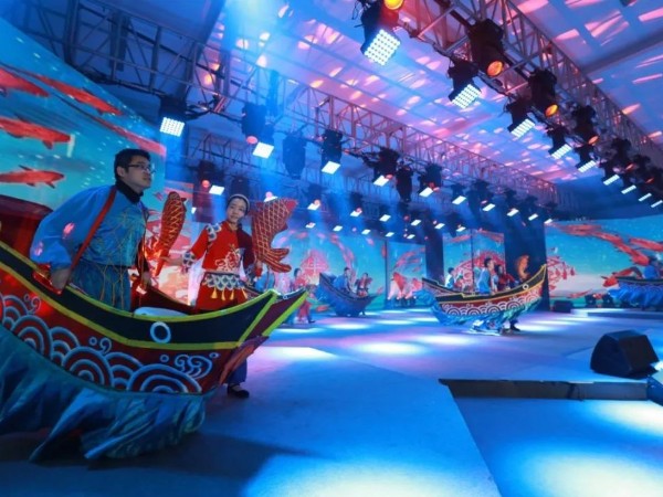 2023“我們的春晚”寧波舞臺(tái)燈光租賃成功案例